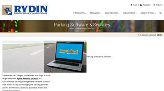 Parking Software & Services by Rydin Decal