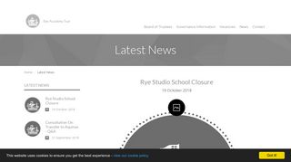 Latest News | Rye Academy Trust