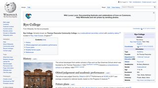 Rye College - Wikipedia