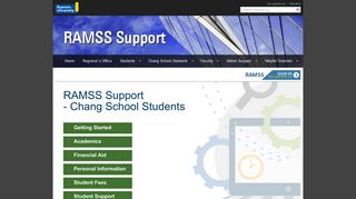 RAMSS Support - Ryerson University