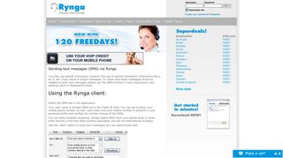 SMS - Rynga | For the cheapest international calls