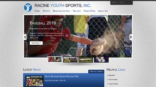 Racine Youth Sports > Home