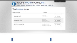 Volunteer Opportunities - Racine Youth Sports
