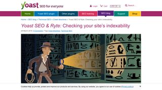 Yoast SEO & Ryte: Checking your site's indexability • Yoast