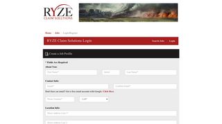 RYZE Claim Solutions Login - RYZE Claim Solutions Jobs
