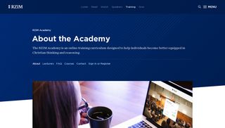 About the Academy | RZIM