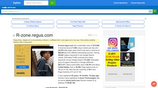 Regus Identity Server: R-zone.regus.com