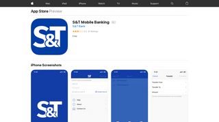 S&T Mobile Banking on the App Store - iTunes - Apple