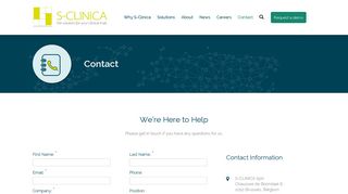 Contact - S-Clinica