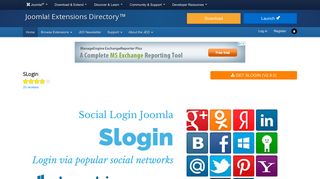 SLogin, by Joomline - Joomla Extension Directory