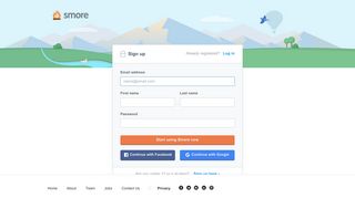 Sign up - Smore