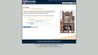 Having trouble logging in? - S3P - Newcastle University