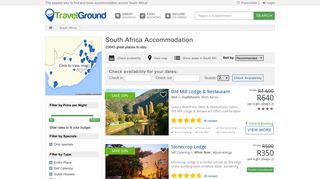 South Africa Accommodation - 23,384 places to stay in South Africa
