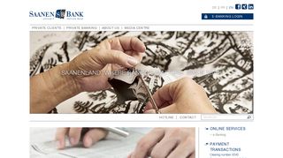 SB Saanen Bank AG – where banking matters. Since 1874.