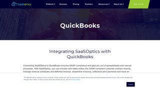 SaaSOptics | RevenueBooks for Quickbooks Users