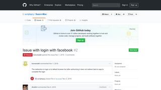Issue with login with facebook · Issue #2 · scriptspry/Saavn-Mac · GitHub