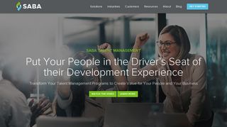 Saba Software: Talent Management Software Solutions