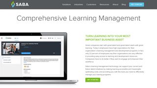 LMS Learning Management System | Saba Software
