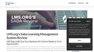 Saba Learning Management System Review - Top LMS Software ...