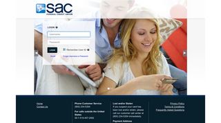 SAC Federal Credit Union MyCardInfo