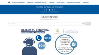 Portal de Transparencia: ¡BIENVENIDOS!