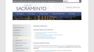 Parking Services - City of Sacramento
