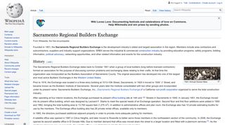 Sacramento Regional Builders Exchange - Wikipedia
