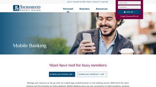 Mobile Banking | Download Mobile App | Sacramento Credit Union