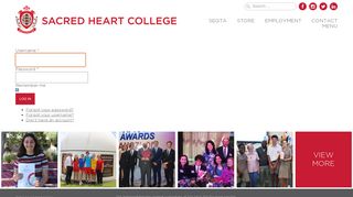 Sacred Heart College - Login