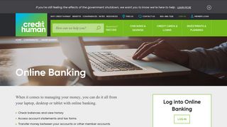 Online Banking | Credit Human