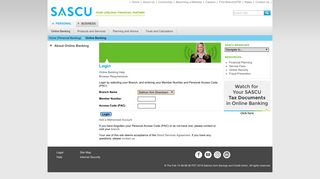 SASCU - Online Banking