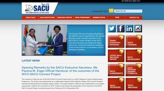 Welcome to the SACU Website