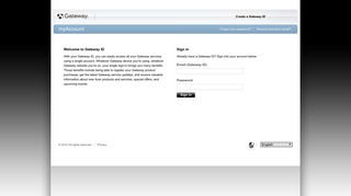 Gateway ID Sign-In