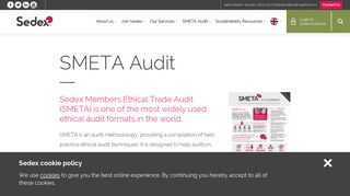 SMETA Audit | Sedex