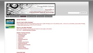 Safari Montage - CPS Educational Technology - Google Sites
