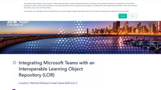 Integrating Microsoft Teams with an Interoperable ... - ISTE 2018