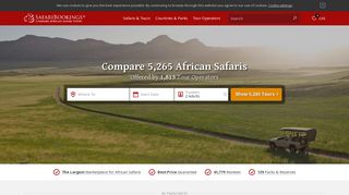 SafariBookings: African Safari Holidays (1,661 Tour Operators)