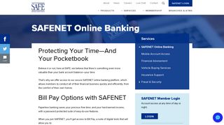 SAFENET Online Banking | SAFE Federal Credit Union