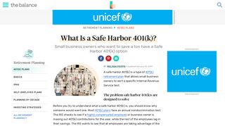 What Is a Safe Harbor 401k? - The Balance