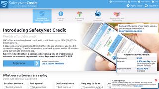 SafetyNet Credit - The Smart Credit Facility