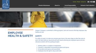 Employee Health & Safety | Schwan's Company