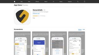 SecureSafe on the App Store - iTunes - Apple