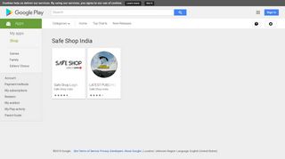 Android Apps by Safe Shop India on Google Play