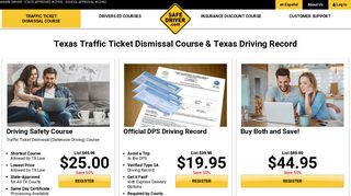Texas Drivers Ed Online | Online Traffic School ... - SafeDriver.com
