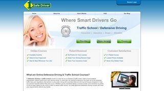 1SafeDriver.com: Online Traffic School | Defensive Driving
