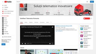 Safefleet Telematics Romania - YouTube