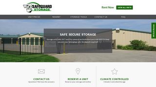 Safeguard Storage: Muskegon, MI Self Storage