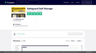 Safeguard Self Storage Reviews | Read Customer Service Reviews of ...
