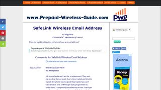 SafeLink Wireless Email Address - Prepaid Wireless Guide