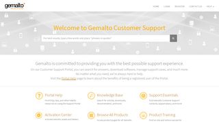 SafeNet Support Portal - Gemalto